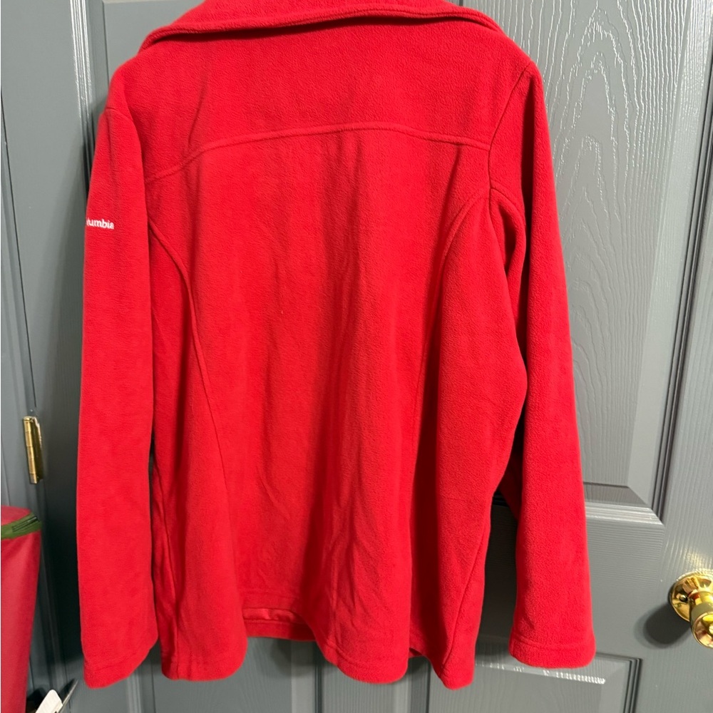 Columbia Bold Red Fleece Jacket